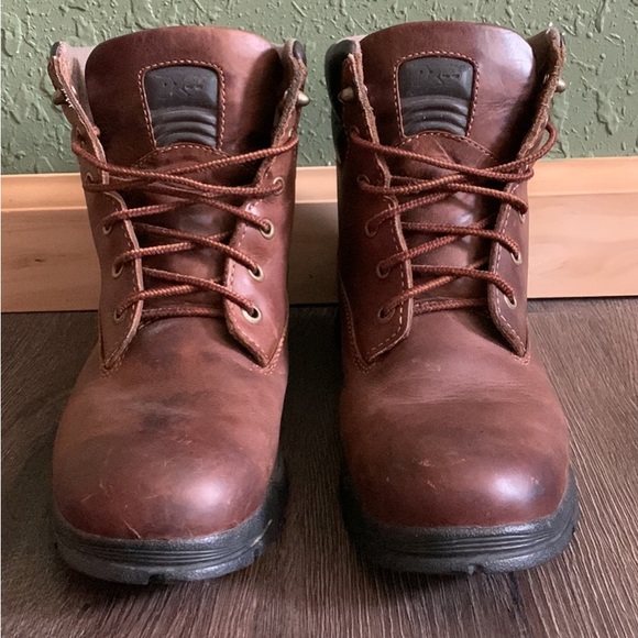Timberland Boots Womens Brown Leather Pro 8 1/2 M  Work Boots - Picture 3 of 10